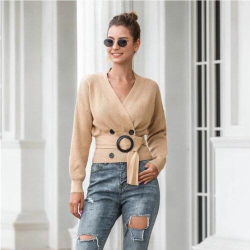 Женские пуловеры с V-образным вырезом Sondr China At AliExpress