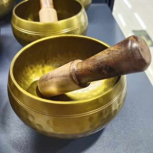 Tibetan Buddhism Singing Bowl Hand Hammered Yoga Copper Chakra Meditation Gift Relax Soothing Sound Meditation Specialists