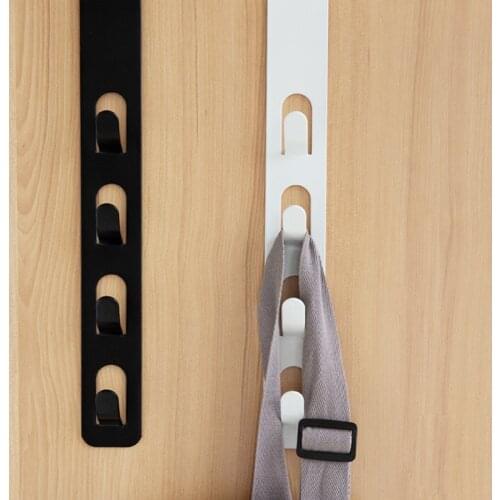 Bedroom Door Hanger Clothes Hanging Rack Holder Hooks Home Storage Organization Hooks Rails For Bags Towel Bathroom Kitchen