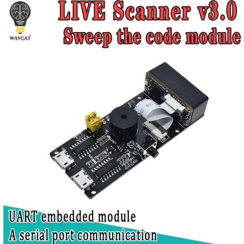 Embedded code scanner gate check scanning module mobile phone payment Serial Communication Interface USB Keyboard Input Bar Code