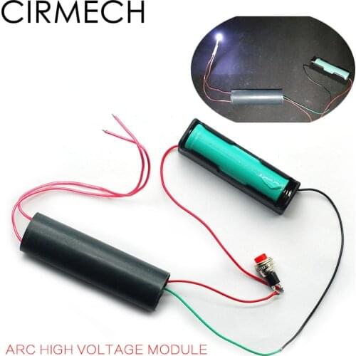 CIRMECH DC3-6V Super Arc 1000KV High Voltage Generator Module Inverter Transformer Pulse High Voltage Module diy electronic