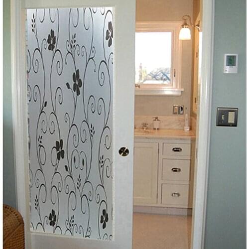 XUNZHE Window Film 45*100CM,60*100CM Frosted Opaque Glass Window Film For Window Privacy Sticker Glass Stickers Home Decor