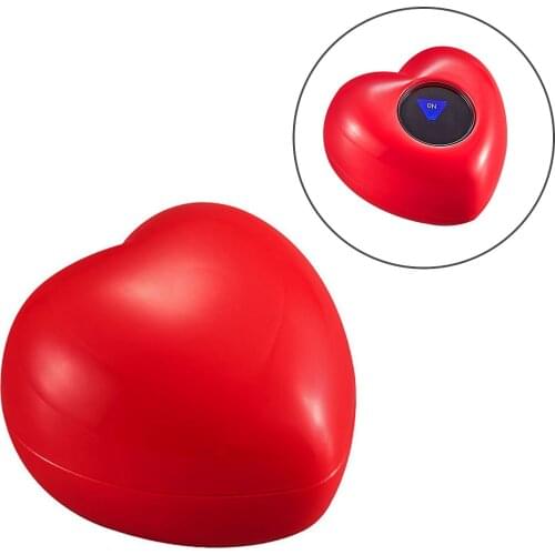 Funny Heart-shaped Fortune Telling Teller Ball Toy with 20 Posture Patterns for Adults Women Men Male Female 11cm Diameter