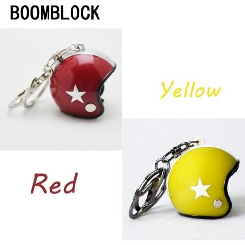 1Pcs Creative Motorcycle Safety Helmet Car Keychain for BMW E90 F30 F10 Audi A3 A6 C5 C6 Opel Insignia Alfa Romeo Ssangyong