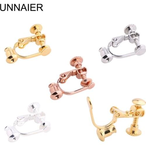 Spiral ear clip female painless vintage ear clip artifact no hole high sense earrings change ear clip converter