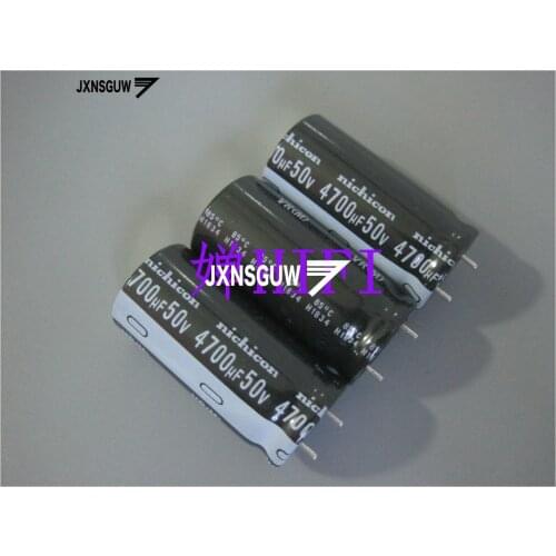 10PCS NICHICON VR 50V4700UF 18X35MM 4700UF 50V original Aluminum electrolytic capacitor 85 degrees 4700uF/50V