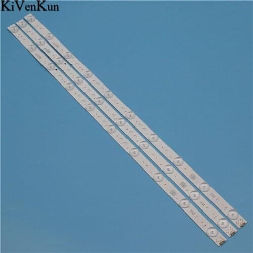 3PCS Brand NEW TV Lamps LED Backlight Strips For Logik L32HE17 Bars Kit LED Bands LED315D10-07(B) LED315D10-ZC14-07(A) Rulers