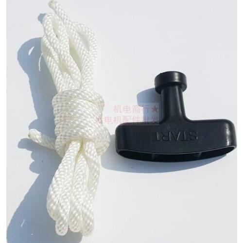 Gasoline generator accessories 2kW-6.5kw ET950 start pull plate handle 152F 168F 170F 188f 190f handle rope
