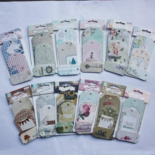 KSCRAFT Colorful Decorative Label Card for Scrapbooking Happy Planner/Card Making/Journaling Project