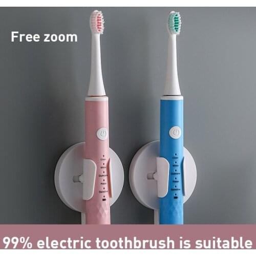 Lectric Toothbrush Holder Bathroom Organizer Adhesive Wall Mounted Toothbrush Holder Bathroom Décor Automatically Toilet Tool