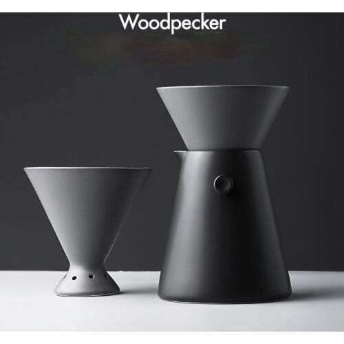 Coffee Style V60 Drip Coffee Filter Cup Sharing Pot Hand Coffee Pot Set Household Coffee Making Appliance