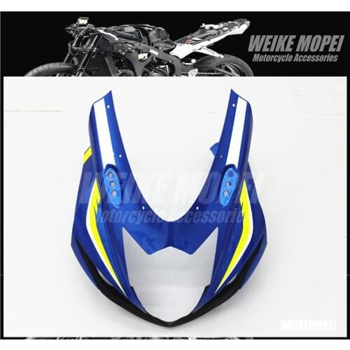 Hood Cover Fairing Front Upper Headlight Cowl Nose Panel For GSX-R600 GSXR750 2011 2012 2013 2014 2015 2016 2017