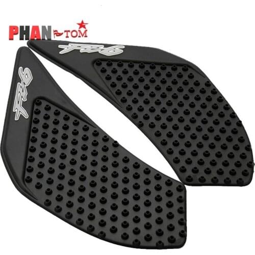 Motorcycle Fuel Tank Pad Anti Slip Protector Stickers Knee Grip Side Decals Accessories For Yamaha FZ6 FZ-6 2006 - 2010