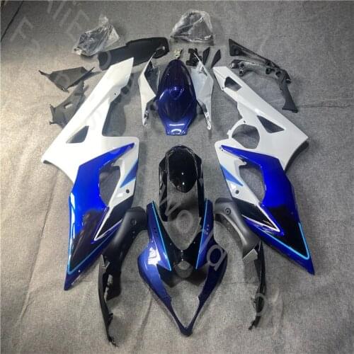 New ABS Motorcycle fairing kit For SUZUKI GSXR1000 K5 2005-06 year blue black white Bodywork Injection mold 2005-06 fairing