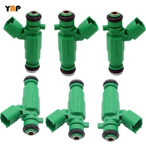 NEW Fuel Injector (6) FOR FITHyundaiKia Sorento Santa Fe 3.5L V6 35310-3C400 FJ1106 2010-2014