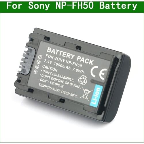 NP-FH50 NP FH50 NPFH50 Digital Battery Compatible for Sony DCR-SR45 DCR-SR82 DCR-SR85 DCR-SX40 DCR-SX41 HDR-CX105 HDR-HC9