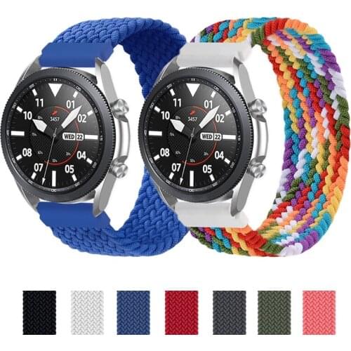 Suitable for Samsung Galaxy watch 3, 20mm, 22mm, 46mm, 42mm, active 2, 40mm, 44mm, gear S3 and Huawei GT2 pro watch straps