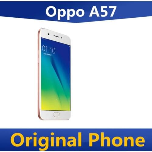 DHL Fast Delivery Oppo A57 4G LTE Cell Phone Fingerprint Android 6.0 5.2" Screen Snapdragon 435 16.0MP+13.0MP 3GB RAM 32GB ROM
