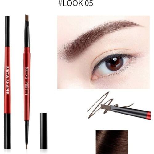 Long Lasting Paint Tattoo Eyebrow EyeBrow Pencil Cosmetics Makeup Tint Waterproof Black Brown Eye brow Makeup Set Beauty