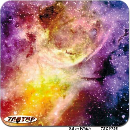 TSCY798 0.5m *2M New Popular star glaxy hydro dipping film hydrographic film water transfer printing film