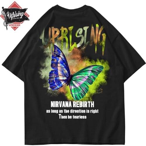 UPRISING Men's T-shirts With A Hood