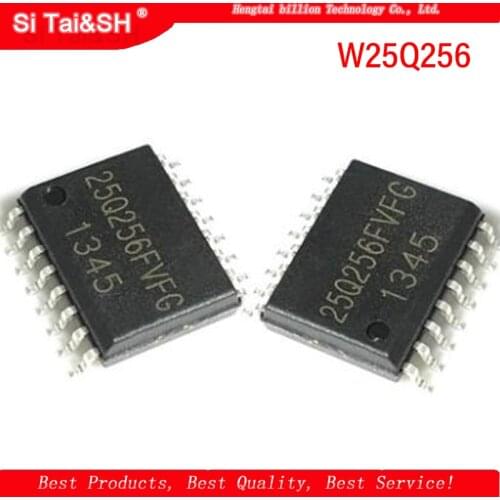 1PCS W25Q256 W25Q256FVFIG 32MFLASH W25Q256FVFG SOP16