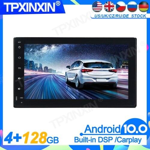 128GB Android 10 For Toyota Fortuner 2016-2017 Head Unit Car Multimedia Player Auto Radio Tape Recorder GPS Navigation DSP IPS