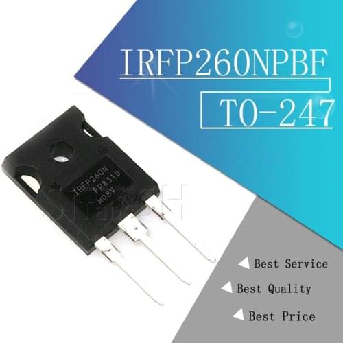 5PCS IRFP260NPBF TO-247 IRFP260N TO247 IRFP260 TO-3P new MOS FET transistor