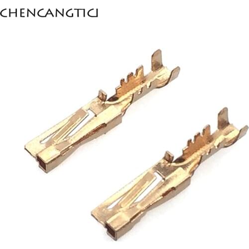 50 Pcs Auto Crimp Terminal TPA-A/B Connector Position Female Terminals Plug-In Copper Insert Splice Pin 12146448 12146447