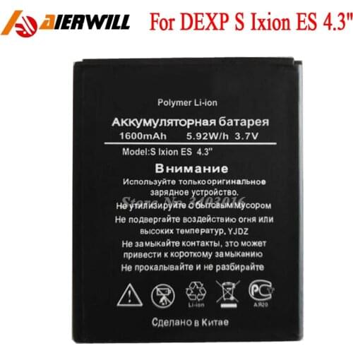 Battery for DEXP S Ixion ES 4.3" 4.3 Inch Accumulator 1600mAh