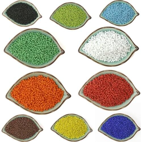 Best Selling 1000Pcs 3mm Czech Glass Seed Spacer Beads Jewelry Making DIY Pick 9 Colors BBG01-02