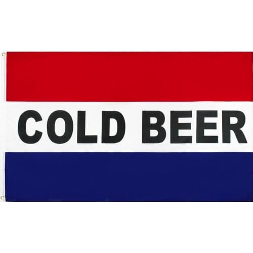 90x150cm COLD BEER Business Flag