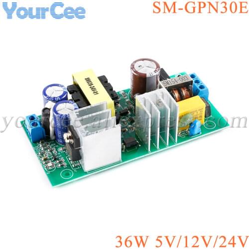 SM-GPN30E SM GPN30E 5V 12V 24V 36W Built-In Switching Power Supply Module AC-DC Isolated Module SMGPN30E
