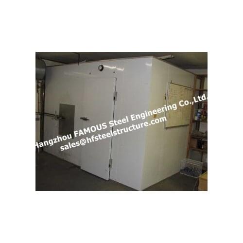 Insulated Walk In Freezer And Chiller Cold Rooms for vegetables Individual Quick Freezer And Refrigeration Freezing Room