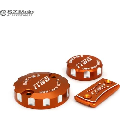 For KTM 1190 Adventure R Front Rear Brake Clutch Cylinder Cover Reservoir Motocycle 1190Adventure R Accessories Oil Fluid Cap
