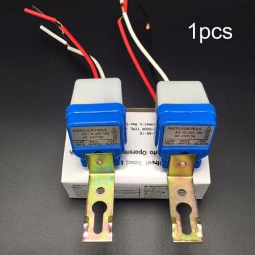 New 1pcs Light Control Switches Waterproof Mini Twilight Dusk Sensor Twilight Switch Outdoor Night Light Sensor 12V 10A #0921