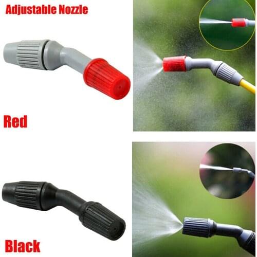 Adjustable Nozzle Fan-shaped With Valve Herbicide Cone Replacement Suitable For 3L/5L/8L Backpack Sprayer Spray Gun