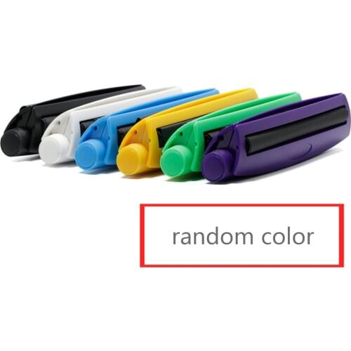 1PC Portable Plastic Manual Cigarette Roller Easy Roller Handmade DIY Cigarette Weeding Tool Smoking Accessories 78-110mm