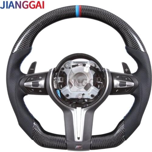 100% Carbon Fiber Steering Wheel Is Suitable For BMW M5 F10 M5 F90/M6 F06/M6 F12/M6 F13/M8 F91/M8 F92/M8 F93