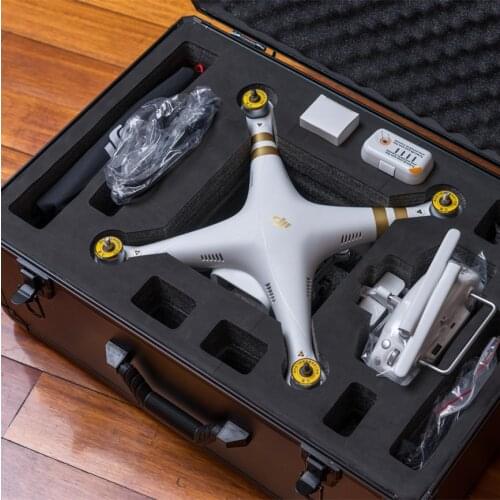 DJI phantom 3/4 standard protective suitcase Custom aluminum case Especially Customized boxes for DJI 3 case not including drone