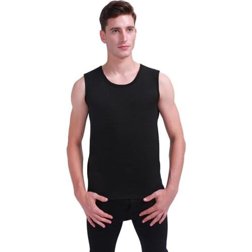 Thermo Underwear Long Johns Round Neck Solid Color Thick Thermal Pajamas Mens Clothing Thermal Underwear Sets For Men Winter