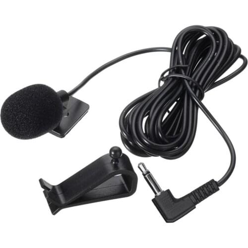 High Quality 3.5mm Car Radio Stereo Microphone Bluetooth External For GPS Player Vehicle Audio Enabled Mic DVD U8K2