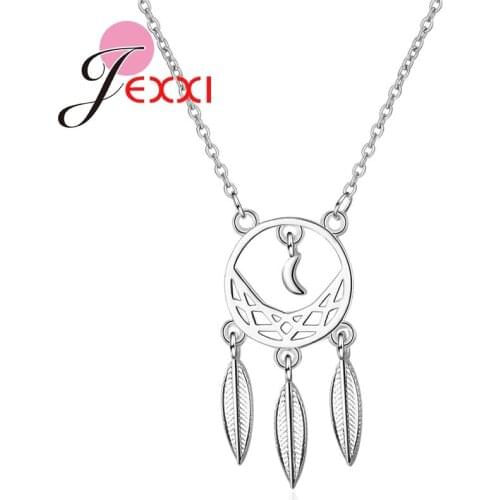 Hottest Fashion Casual Personality Circle Pendant Silver Necklace High Quality Simple Boho Charm Jewelry Choker For Women
