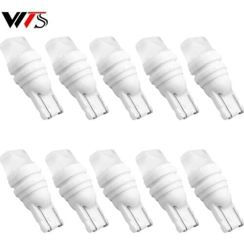 200PCS Car T10 W5W LED 194 WY5W 168 501 2825 Auto License Plate Parking Lights Turn Side Trunk Bulbs Interior Reading Dome Lamps