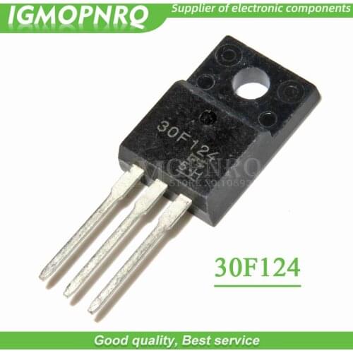 Free shipping 10pcs/lot 30F124 30G124 TO-220F LCD Management new original