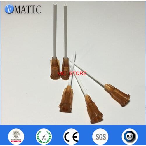 Free Shipping 100Pcs 15G 1.5'' PP Flexibility Needle Tips 1-1/2 Inch And Nozzle For Dispensing