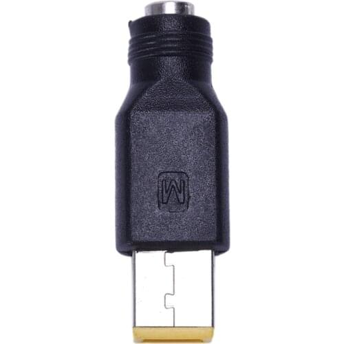 Female Power Plug Charger Converter Cable Adapter For Lenovo Thinkpad 5.5X2.5Mm