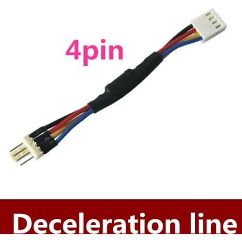 Hotsale 50pcs/lot 47 ohm computer four pin CPU fan reduction line 4Pin temperature control speed reducing line PWM deceleration