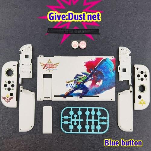 Cute Housing Shell Case Cover for Nintendo Switch NS Controller JoyCon Replacement Case for Nintendo Switch with Buttons