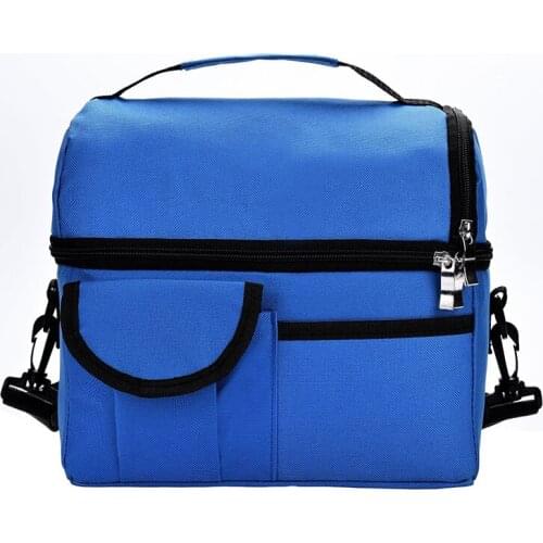 Lunch Bag Reusable Insulated Thermal Bag Women Men Multifunctional 8L Cooler and Warm Keeping Lunch Box Leakproof Waterproof